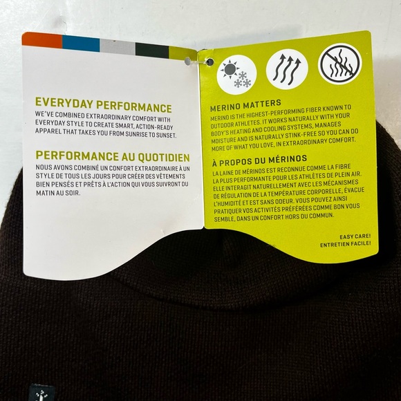 SMARTWOOL Merino Sport 150 Beanie Brown - Picture 7 of 8